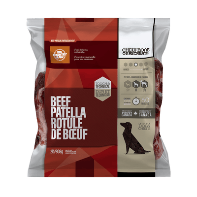 Beef Patella (Knee) Bone - Frozen Raw Dog Treats - Big Country Raw - PetToba - Big Country Raw