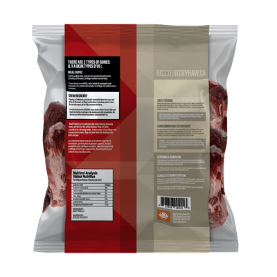 Beef Patella (Knee) Bone - Frozen Raw Dog Treats - Big Country Raw - PetToba - Big Country Raw