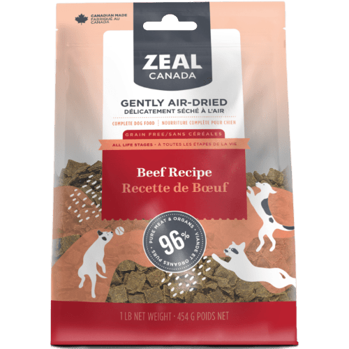 Beef Recipe - Air Dried Dog Food - Zeal - PetToba - Zeal