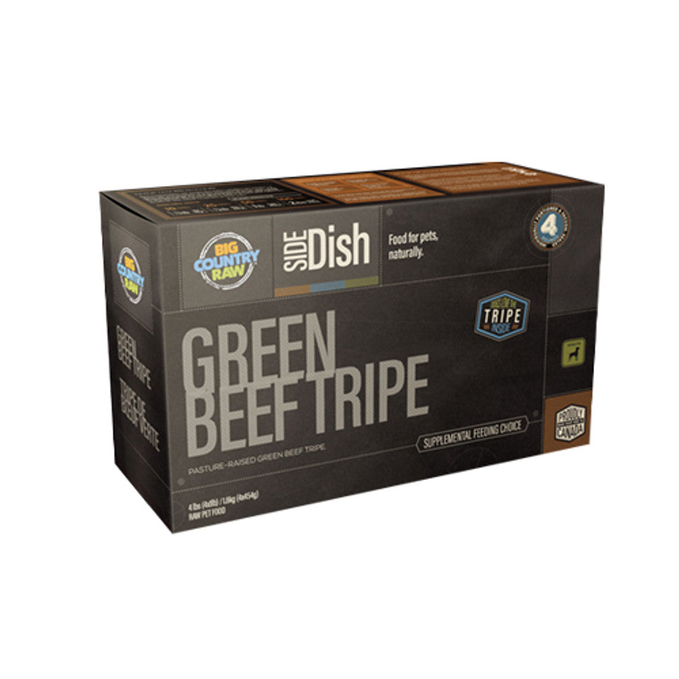 Pure Beef Tripe Carton - Frozen Raw Dog & Cat Toppers - Big Country Raw