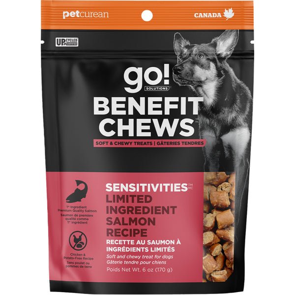 Benefit Chews Sensitivities LID Salmon - Dog Treats - Go! Solutions - PetToba - Go! Solutions