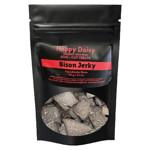 Bison Jerky - Dog Treat - Happy Daisy - PetToba - Happy Daisy