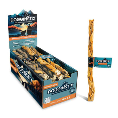 Braided Lamb Collagen - Dogginstix - PetToba - Dogginstix
