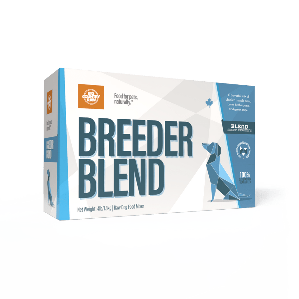 Breeder Blend (Chicken & Beef Organs) Carton - Frozen Raw Dog & Cat Food - Big Country Raw - PetToba - Big Country Raw