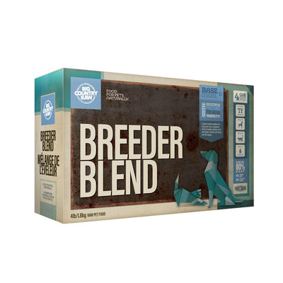 Breeder Blend (Chicken & Beef Organs) Carton - Frozen Raw Dog & Cat Food - Big Country Raw - PetToba - Big Country Raw