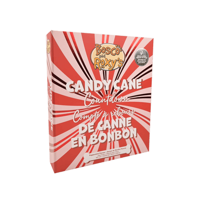 Candy Cane Calendar - Dog Treats - Bosco & Roxy's - PetToba - Bosco & Roxy's