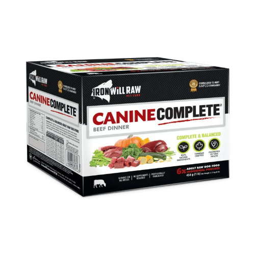 Canine Complete Beef Dinner - Frozen Raw Dog Food - Iron Will Raw - PetToba - Iron Will Raw