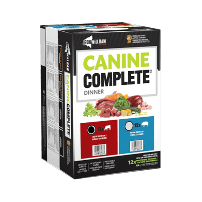 Canine Complete Beef Dinner - Frozen Raw Dog Food - Iron Will Raw - PetToba - Iron Will Raw