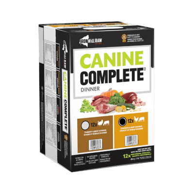 Canine Complete Chicken & Beef Dinner - Frozen Raw Dog Food - Iron Will Raw - PetToba - Iron Will Raw