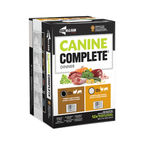 Canine Complete Turkey & Beef Dinner - Frozen Raw Dog Food - Iron Will Raw - PetToba - Iron Will Raw