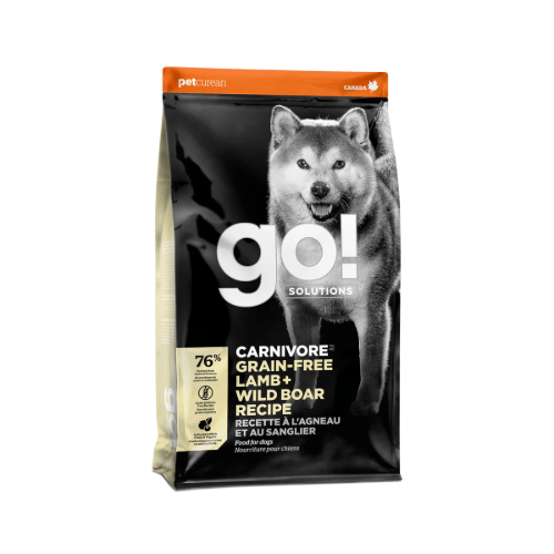 Carnivore Grain - Free Lamb + Wild Boar Recipe - Dry Dog Food - Go! Solutions - PetToba - Go! Solutions