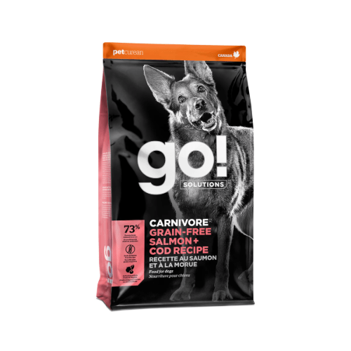 Carnivore Grain - Free Salmon + Cod Recipe - Dry Dog Food - Go! Solutions - PetToba - Go! Solutions