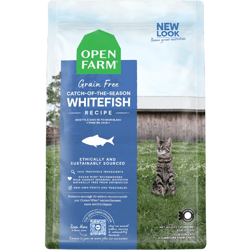 Catch - of - the - Season Whitefish - Dry Cat Food - Open Farm - PetToba - Open Farm