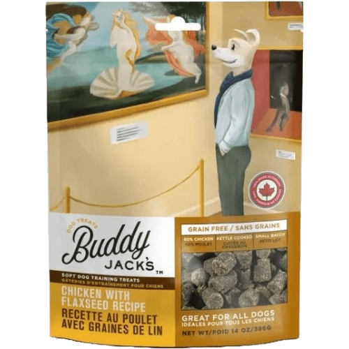 Chicken & Flaxseed Recipe Dog Treats - Buddy Jacks - PetToba - Buddy Jacks