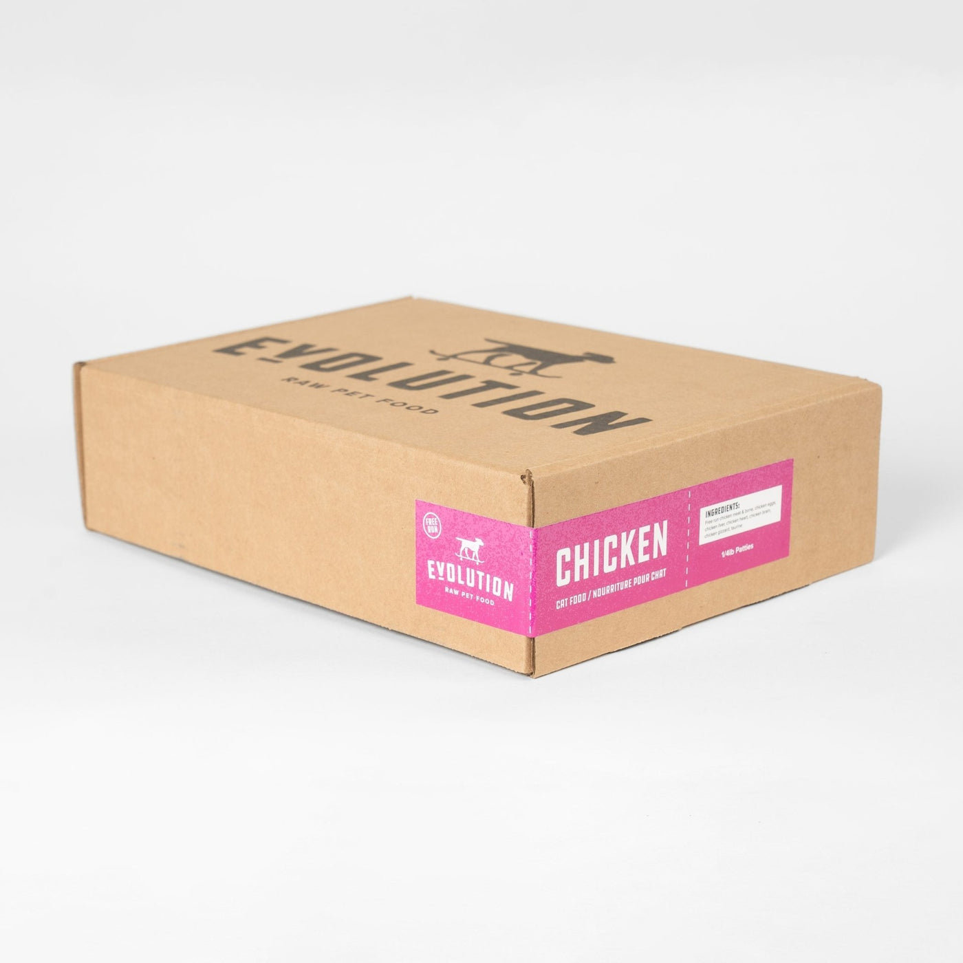 Chicken - Frozen Raw Cat Food - Evolution Raw Pet Food - PetToba - Evolution Raw Pet Food