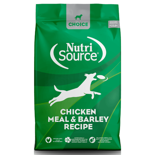 Chicken Meal & Barley Recipe Healthy Affordable Dog Food - Dry Dog Food - CHOICE - NutriSource - PetToba - NutriSource