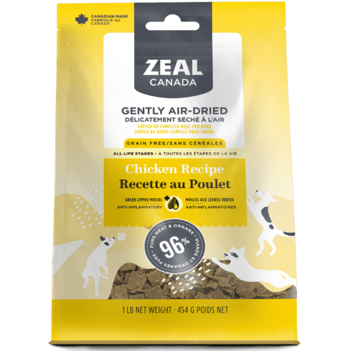 Chicken Recipe - Air Dried Dog Food - Zeal - PetToba - Zeal