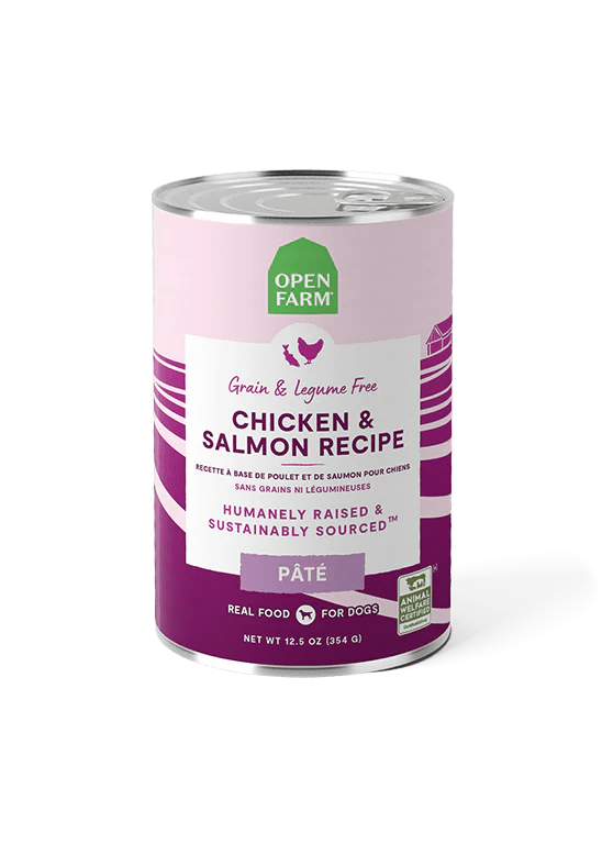 Chicken & Salmon Pâté - Wet Dog Food - Open Farm - PetToba-Open Farm