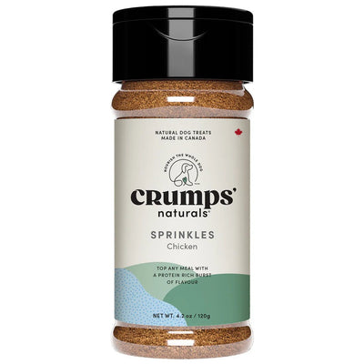 Chicken Sprinkles 4.2 oz - Dog Toppers - Crumps' Naturals - PetToba - Crumps' Naturals