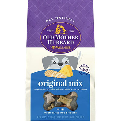 Classic Oven Baked Assorted Original Mix Mini - Dog Treats - Old Mother Hubbard - PetToba-Old Mother Hubbard