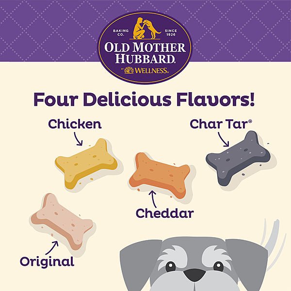 Classic Oven Baked Assorted Original Mix Mini - Dog Treats - Old Mother Hubbard - PetToba-Old Mother Hubbard