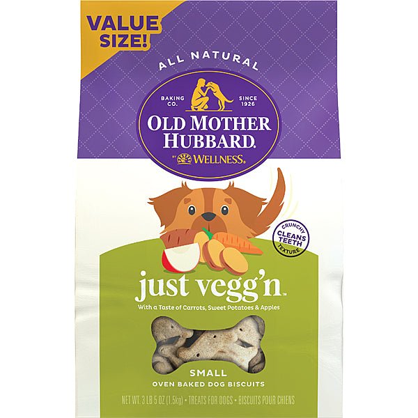 Classic Oven Baked Just Vegg'N Small - Dog Treats - Old Mother Hubbard - PetToba-Old Mother Hubbard