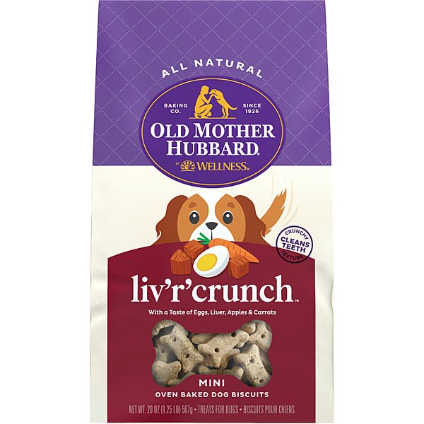Classic Oven Baked Liv'R Crunch Mini - Dog Treats - Old Mother Hubbard - PetToba-Old Mother Hubbard