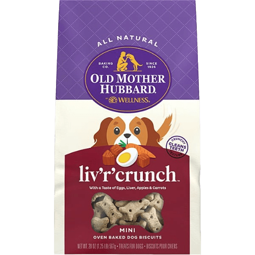 Classic Oven Baked Liv'R Crunch Mini - Dog Treats - Old Mother Hubbard - PetToba - Old Mother Hubbard