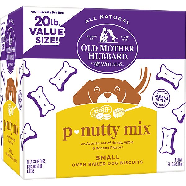 Classic Oven Baked P-Nuttier Assorted - Dog Treats - Old Mother Hubbard - PetToba-Old Mother Hubbard
