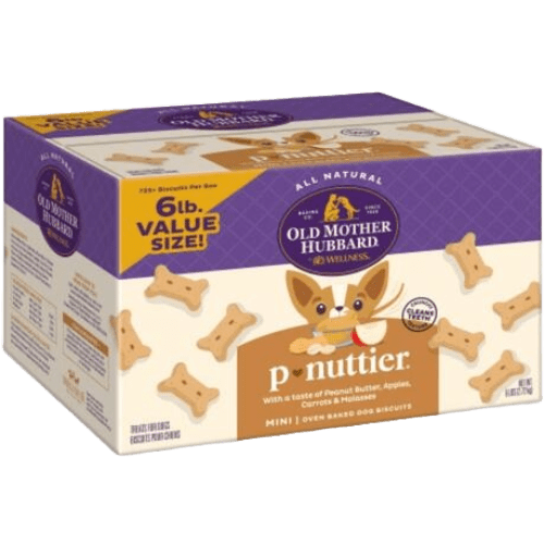 Classic Oven Baked P - Nuttier Mini - Dog Treats - Old Mother Hubbard - PetToba - Old Mother Hubbard