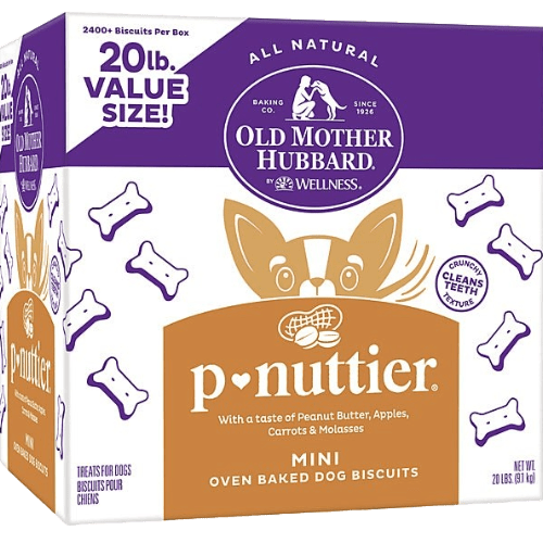 Classic Oven Baked P - Nuttier Mini - Dog Treats - Old Mother Hubbard - PetToba - Old Mother Hubbard