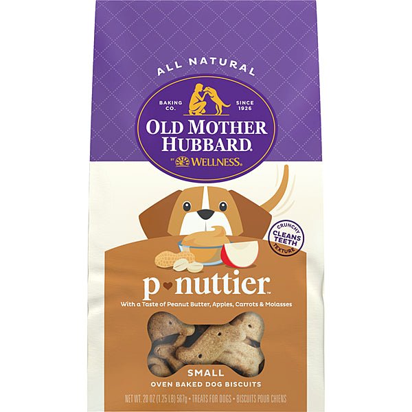 Classic Oven Baked P-Nuttier Small - Dog Treats - Old Mother Hubbard - PetToba-Old Mother Hubbard