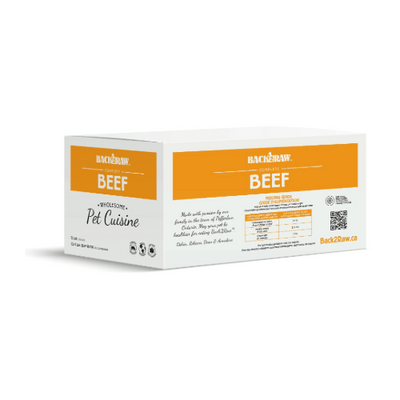 Complete Beef Recipe - Frozen Raw Food - Back2Raw - PetToba - Back2Raw