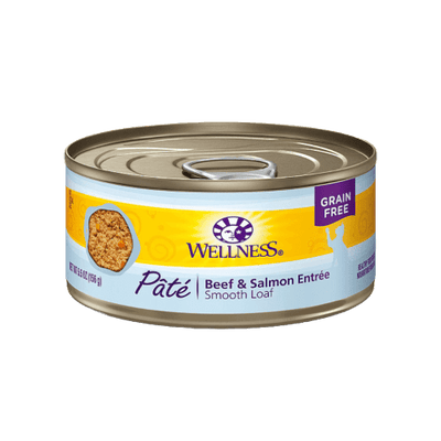 Complete Health™ Beef & Salmon Entree Pâté Wet Cat Food - Wellness - PetToba - Wellness