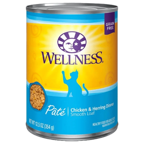 Complete Health™ Chicken & Herring Pâté Wet Cat Food 3oz | 12.5 oz cans - Wellness - PetToba - Wellness