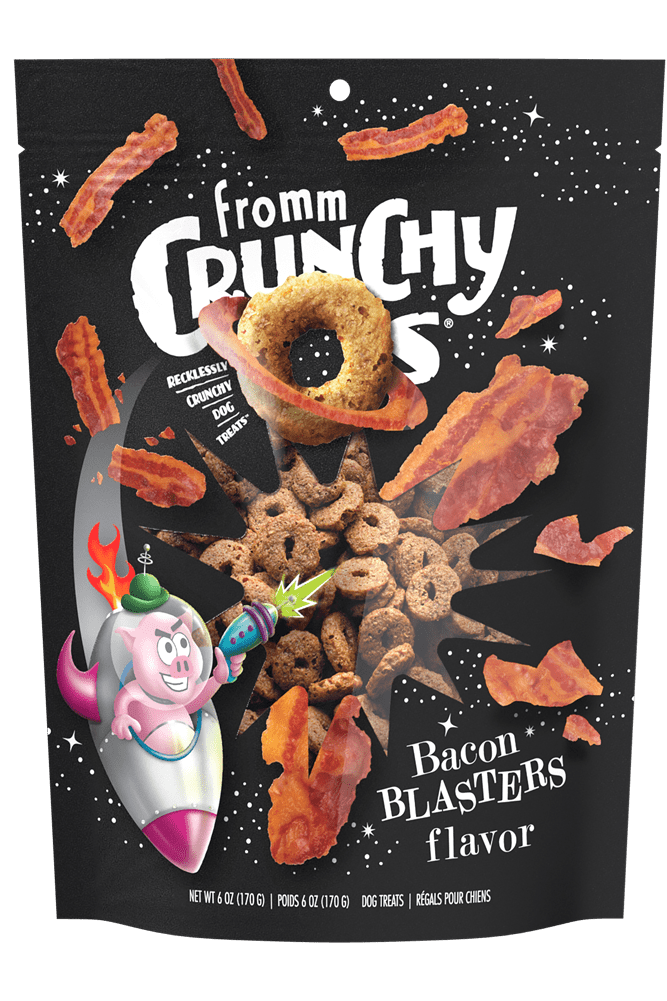 Crunchy Os Bacon Blasters Treats - Dog Treats - Fromm - PetToba-Fromm