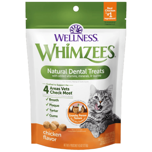 Dental Treats Chicken Flavor 2oz - Cat Treat - Whimzees - PetToba - Whimzees