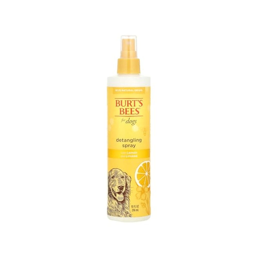 Detangling Spray with Lemon & Linseed Oil - Dog Grooming - Burt’s Bees - PetToba - Burt’s Bees
