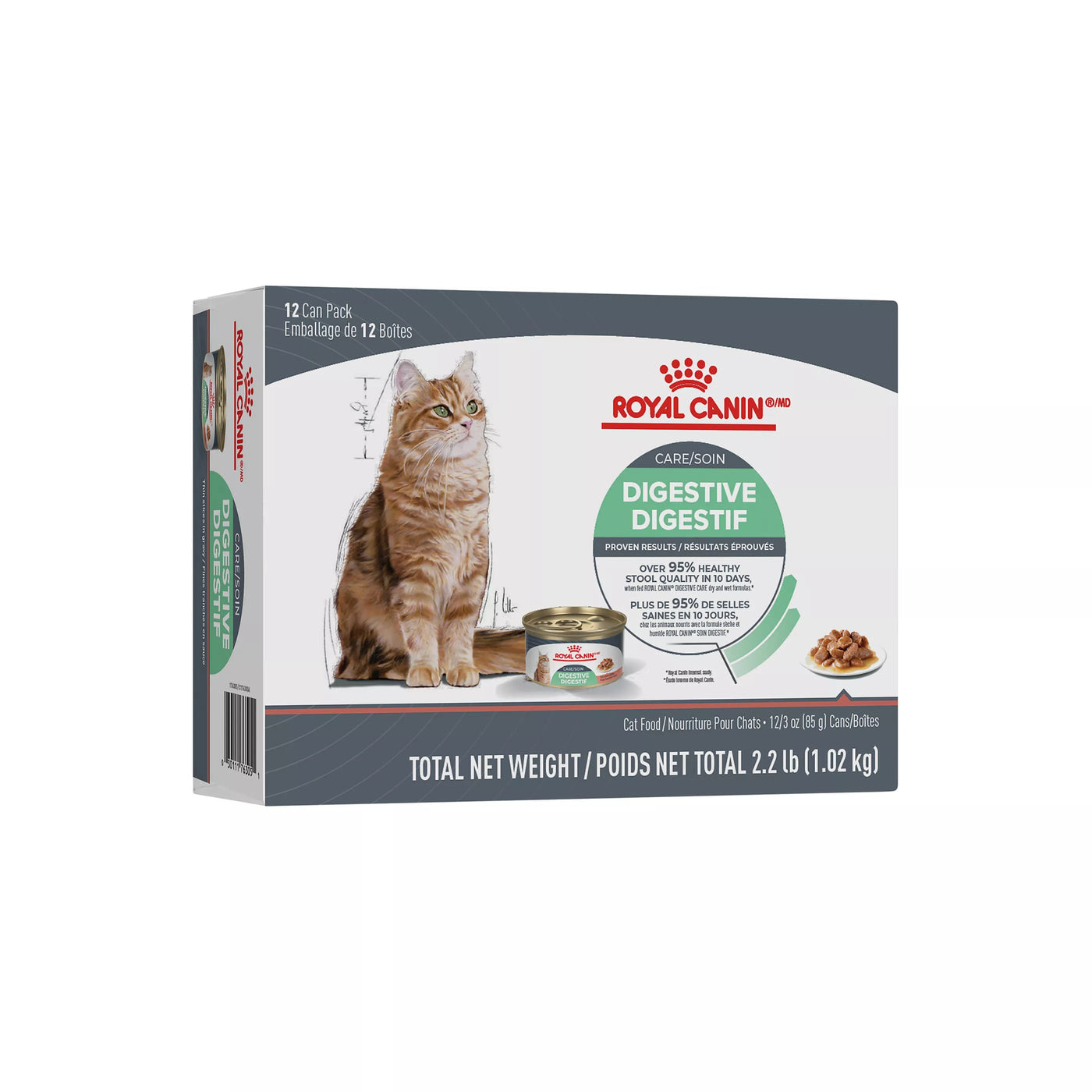 Digestive Care Thin Slices in Gravy 3 oz x 12 Pk - Wet Cat Food - Royal Canin - PetToba - Royal Canin