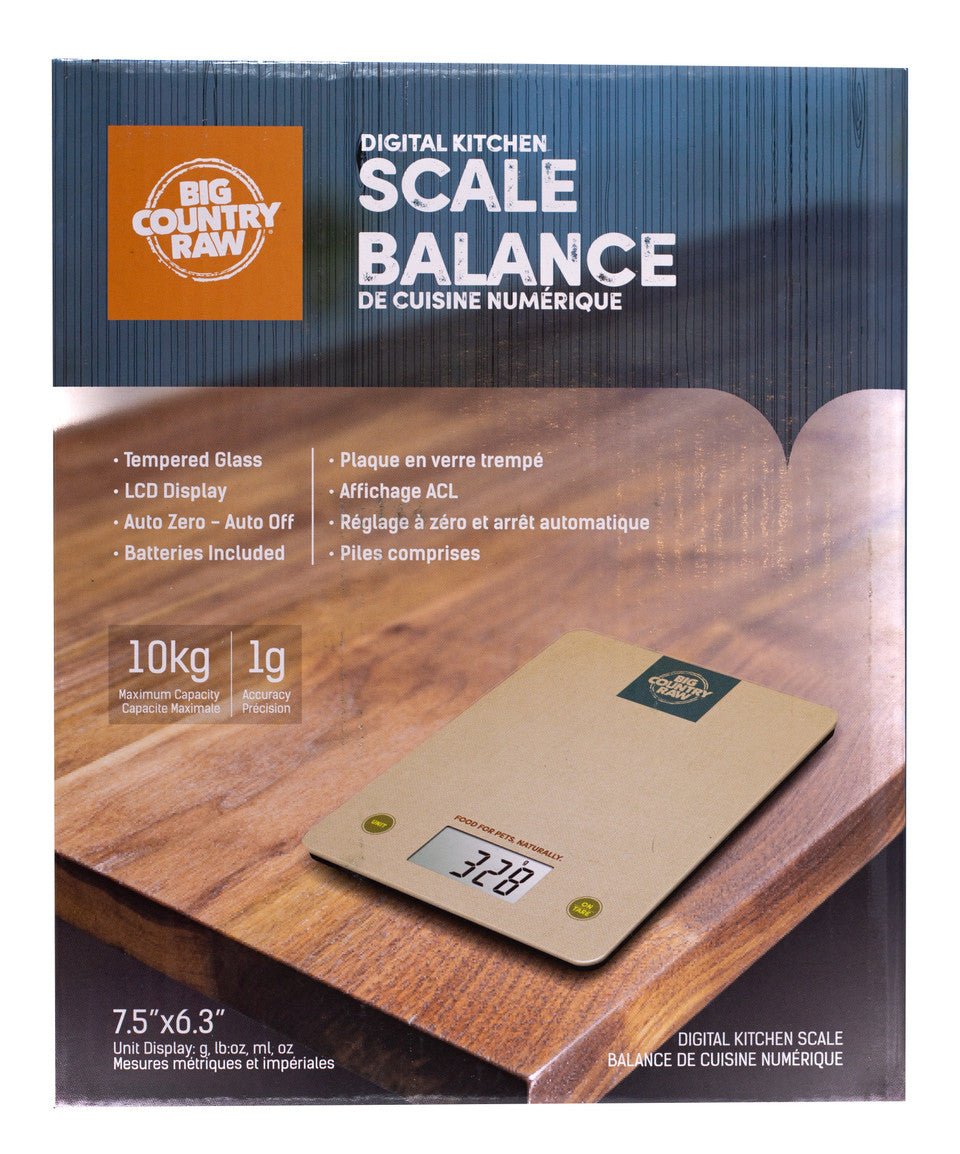 Digital Kitchen Scale - Pet Supplies - Big Country Raw - PetToba - Big Country Raw
