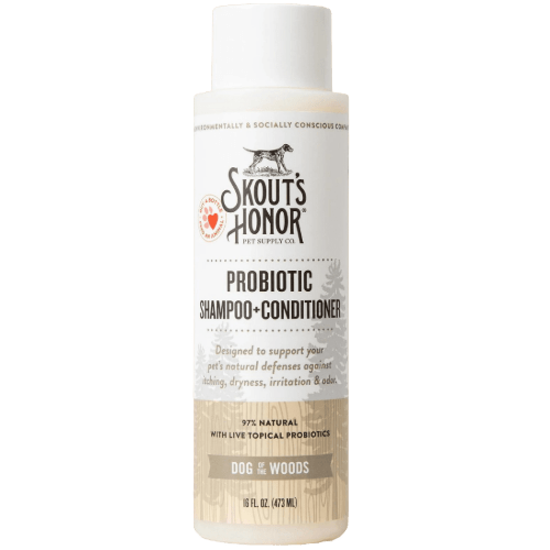 Dog of Woods (Sandalwood Vanilla ) Probiotic Dog/Cat Shampoo & Conditioner (2 - In - 1) - Skout's Honor - PetToba - Skout's Honor