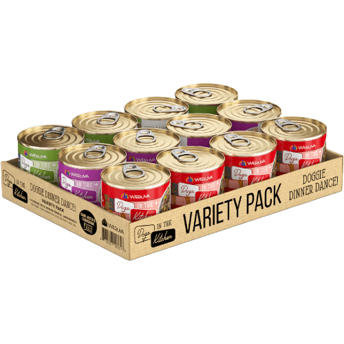 Doggie Dinner Dance Variety Pack Canned Dog Food 10 oz. - Dogs in the Kitchen - PetToba - Dogs in the Kitchen