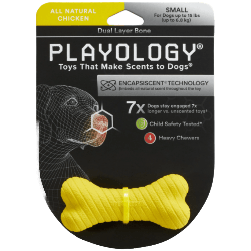 Dual Layer Bone Chicken Scent - Playology - PetToba - Playology