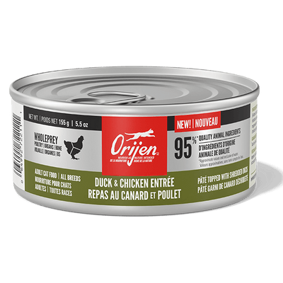 Duck & Chicken Entree Recipe - Wet Cat Food - ORIJEN - PetToba - ORIJEN