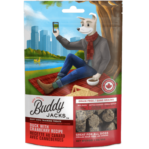 Duck & Cranberry Recipe Dog Treats - Buddy Jacks - PetToba - Buddy Jacks