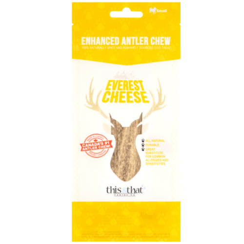 Enhanced Antler Chew Everest Cheese Small 5.5" - This & That - PetToba - This & That