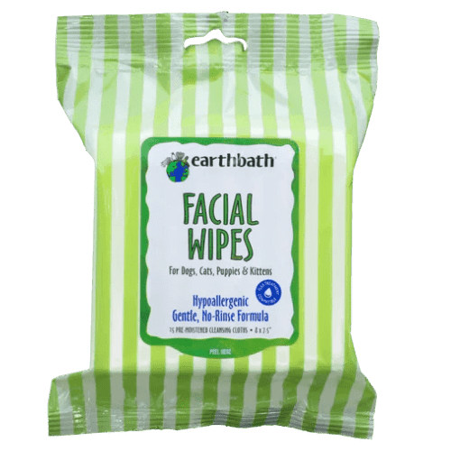 Facial Wipes Hypo - Allergenic - earthbath - PetToba - Earthbath