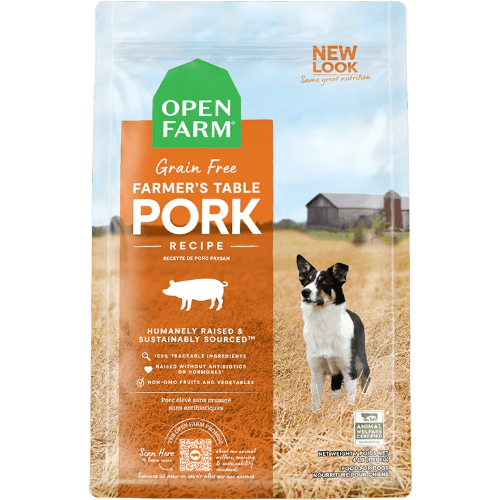 Farmer's Table Pork Grain - Free - Dry Dog Food - Open Farm - PetToba - Open Farm