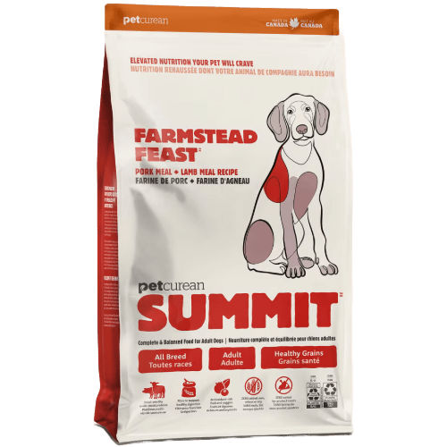 Farmstead Feast Pork Meal + Lamb Meal Recipe - Dry Dog Food - Summit - PetToba - Summit