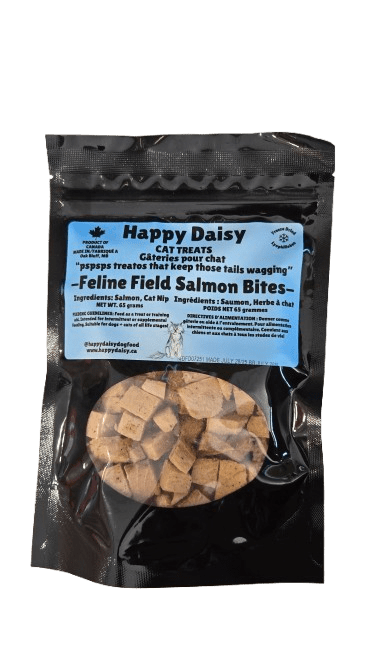 Feline Field Salmon Bites - Cat Treats - Happy Daisy - PetToba - Happy Daisy